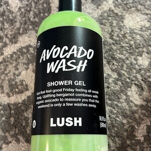 Lush cosmetics Avocado Wash Shower gel
